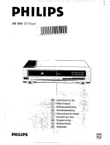 Philips AK 640 User manual