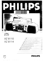 Philips AZ 8110 User manual