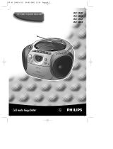 Philips AZ1142 User manual