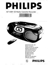 Philips AZ1209 User manual