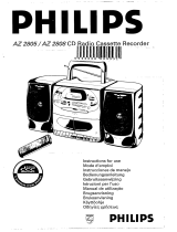 Philips AZ2808 User manual