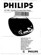 Philips AZ7460/00 User manual