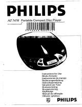 Philips AZ7476/05 User manual