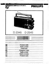 Philips D 2545 User manual