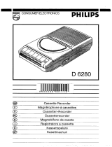 Philips D 6280 User manual