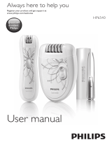 Philips HP6540/01 User manual