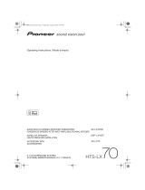 Pioneer SX-LX70SW User manual
