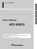 Pioneer AVD-W6010 User manual
