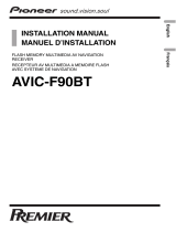 Pioneer AVIC F90 BT User manual