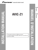 Pioneer AVIC-Z1 Installation guide