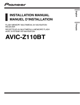 Pioneer AVIC-Z110BT Installation guide