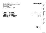 Pioneer DEH-2350UBSW User manual
