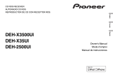 Pioneer DEH-X3500UI User manual