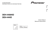 Pioneer DEH-4400HD User manual