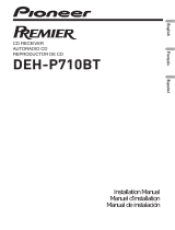 Pioneer DEH-P710BT User manual