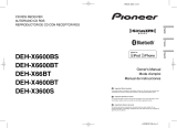 Pioneer DEH-X6600BT User manual