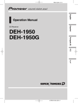 Pioneer DEH-1950 User manual