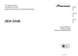 Pioneer DEH-23UB User manual