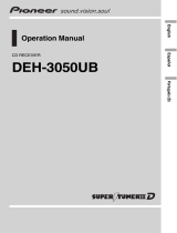 Pioneer DEH-3050UB User manual