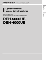 Pioneer DEH-5000UB User manual