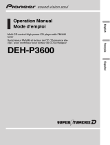 Pioneer DEH-P3600 User manual