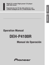 Pioneer DEH-P4100R User manual
