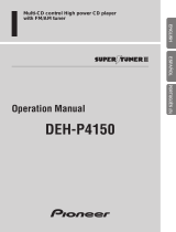 Pioneer DEH-P4150 User manual