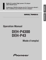 Pioneer DEH-P4300 User manual