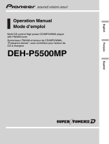 Pioneer DEH-P5500MP User manual