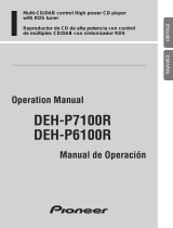 Pioneer DEH-P6100R User manual