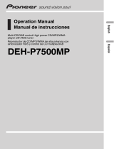 Pioneer DEH P7500MP User manual