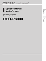 Pioneer DEQ-P8000 User manual