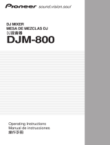 Pioneer DJM-800 User manual