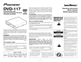 Pioneer DVD-117 User manual
