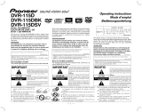Pioneer DVR-115DBK User manual