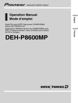 Pioneer DEH-P8600MP User manual
