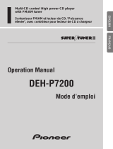 Pioneer DEH-P7200 User manual