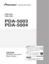Pioneer PDA-5003 User manual