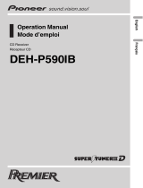 Pioneer DEH-P590IB User manual