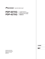 Pioneer PureVision PDP-507XG User manual
