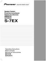 Pioneer S-7EX User manual