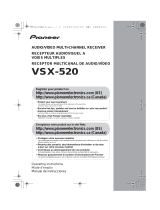 Pioneer VSX520D User manual