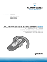 Plantronics 220 User manual