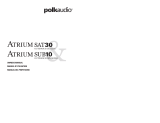 Polk Audio Atrium Sat30 User manual