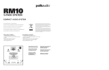 Polk Audio RM10 User manual