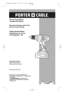 Porter-Cable PC1800D User manual