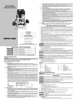 Porter-Cable 892 User manual