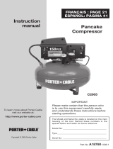 Porter-Cable A18760-1006-1 User manual