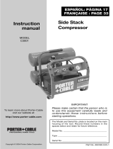 Porter-Cable C3001 User manual