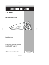 Porter-Cable PC1800HV User manual